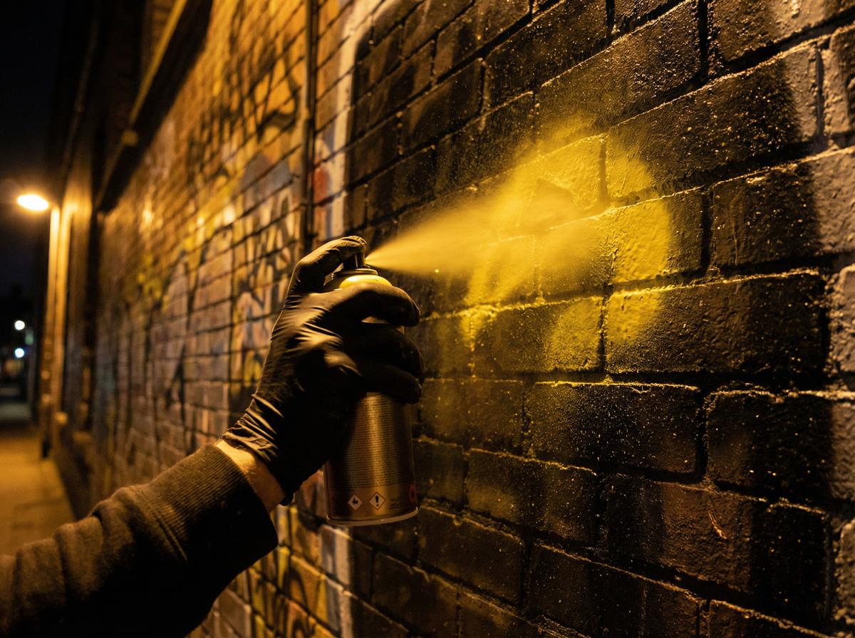 喷漆创作过程 - ng体育 街头文化记录