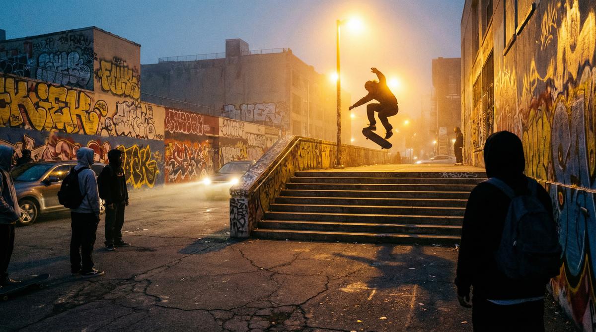 ng体育 - 街头滑板极限运动精彩瞬间