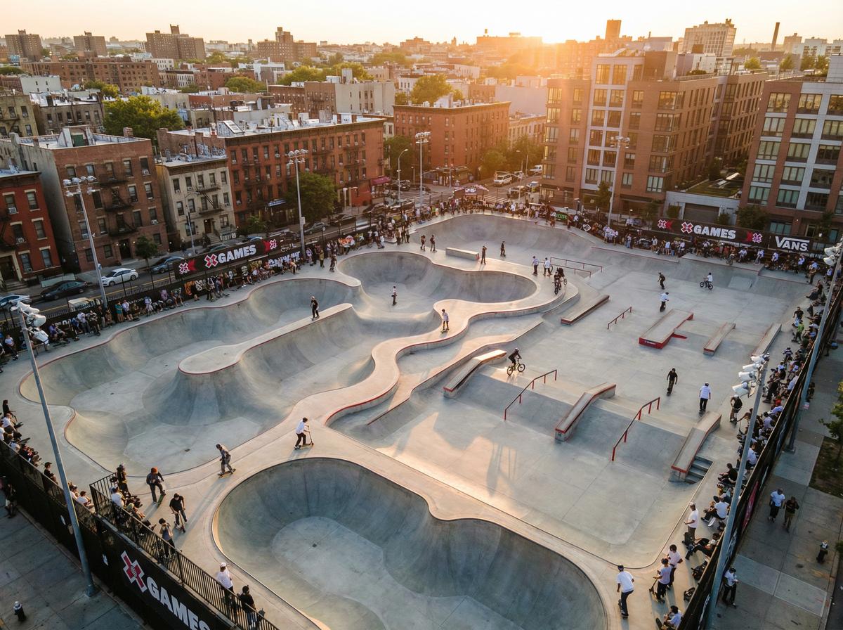 Burnside Skatepark - ng体育 推荐场地